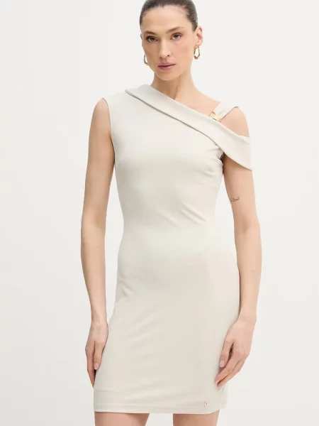 Guess sukienka BRIGITTE beżowa