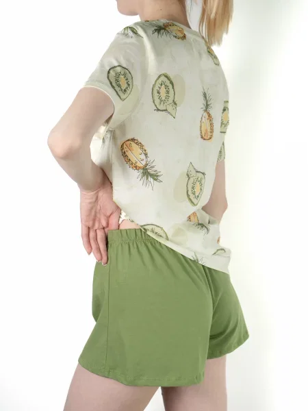 Пижама Elegante зеленая