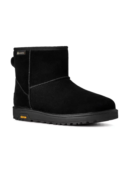 UGG śniegowce zamszowe Classic Mini GTX czarny