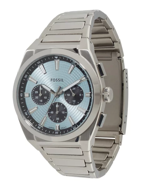 Ceas Fossil Everett  Chronograph argintiu