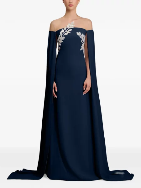 Rochie maxi Cristallini albastru