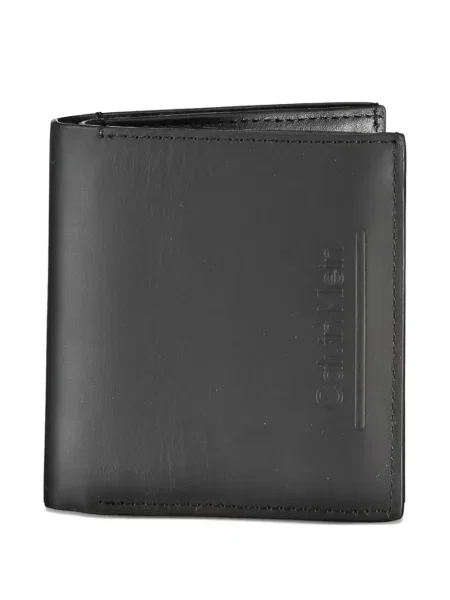 Portofel Calvin Klein cu autograf negru