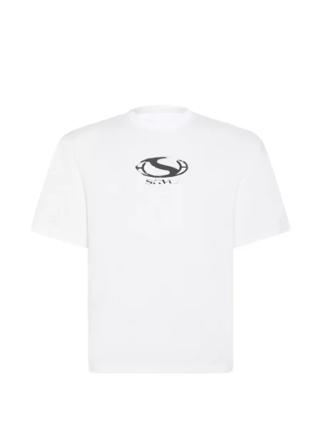Tricou Srvc Studio cu imagine alb