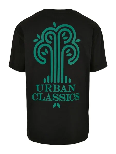 Urban Classics Tricou / verde negru