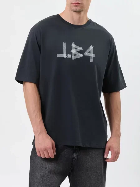 Футболки і поло Just Before темно-сірий сіра