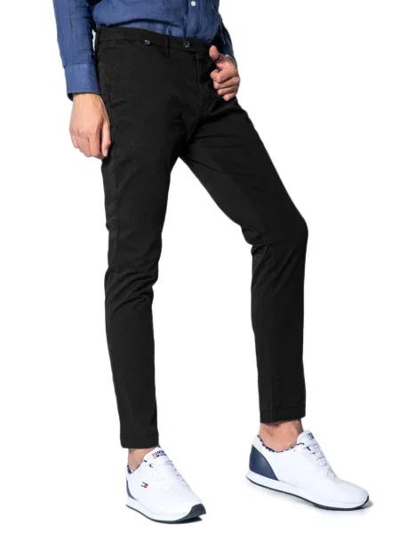 Kalhoty Brian Brome černé