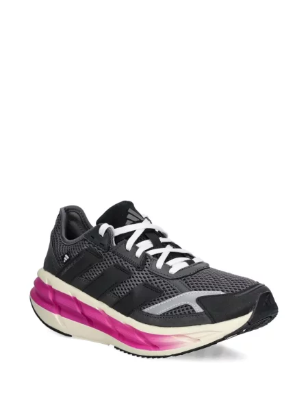 Sneakersy Adidas Terrex sznurowane w paski koronkowe czarne