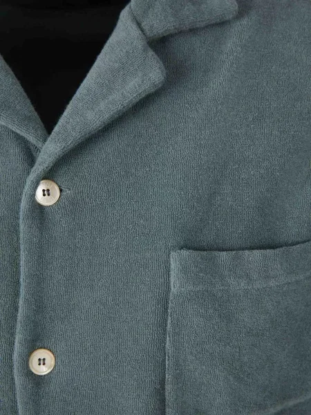 Хавлиени риза Fedeli синьо