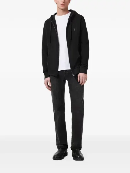 Hanorac cu glugă Allsaints negru