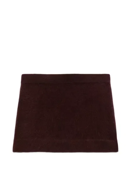 Fusta mini Dorothee Schumacher tricotate maro