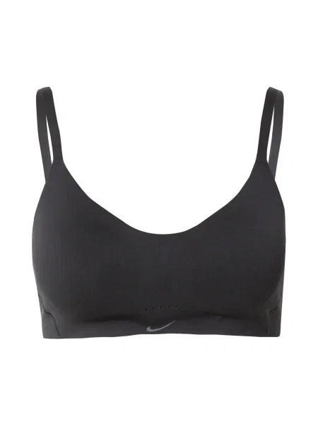 NIKE Sutien sport ALATE MINIMALIST gri negru