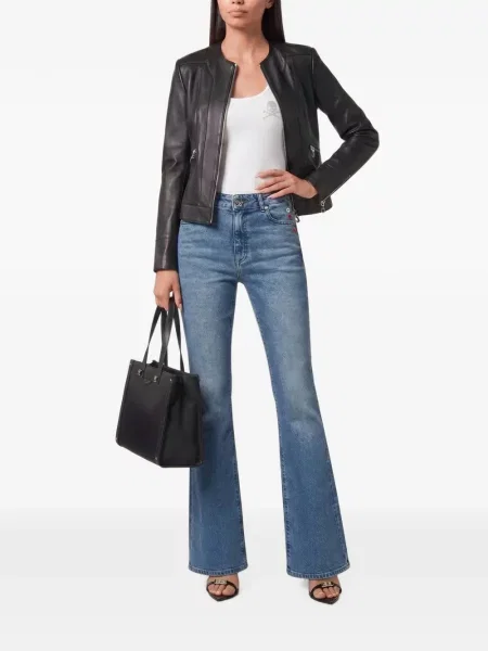 Blugi evazați Philipp Plein albastru