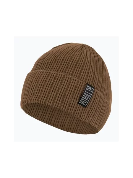 Зимова шапка Pitbull Beanie Silvas TM койот коричнева