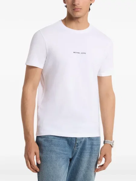Tricou Michael Kors cu imagine alb