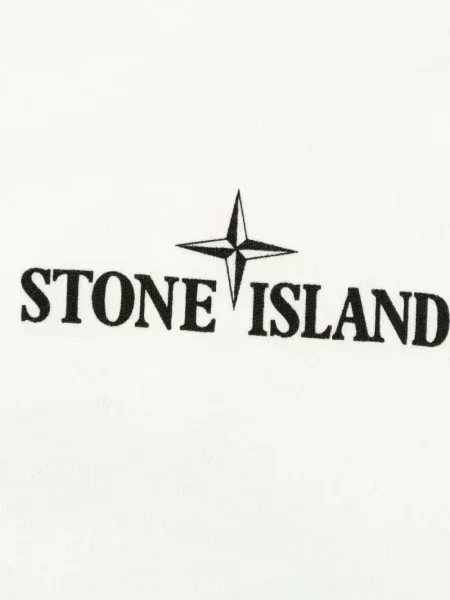 Koszulka dziecięca Stone Island biała