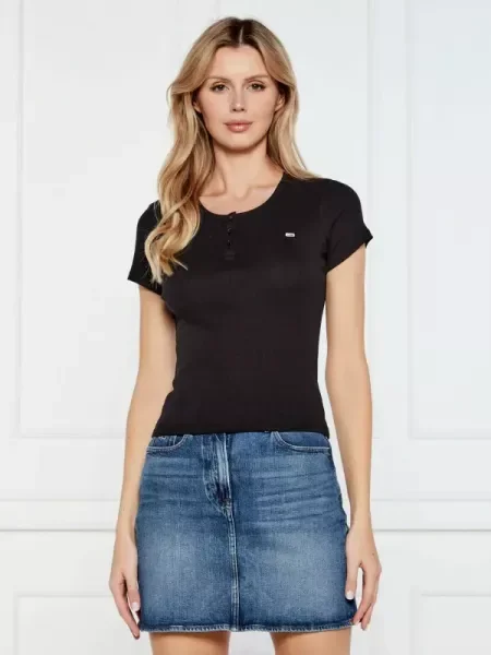 Tommy Jeans Póló fekete