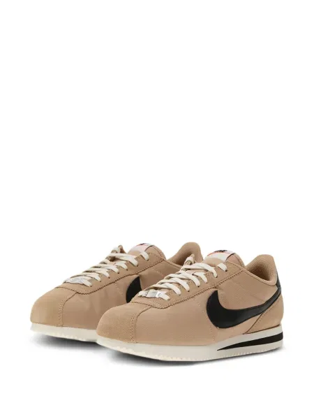 Sneakerși Nike Cortez din piele portocaliu