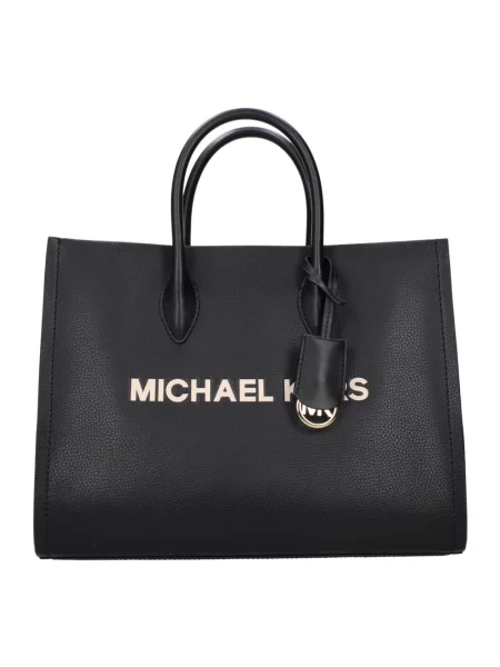 Shopperka Michael Kors skórzana czarna