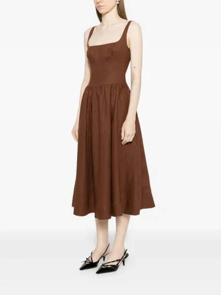 Rochie Reformation de costum maro