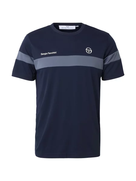 Sergio Tacchini Tričko Leone námořnická modř / nebeská modř bílá