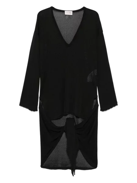 Mała mały sukienka mini The Attico garniturowa czarna