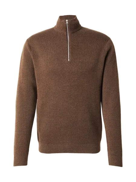 Only & Sons Pulover ONSTING ciocolatiu