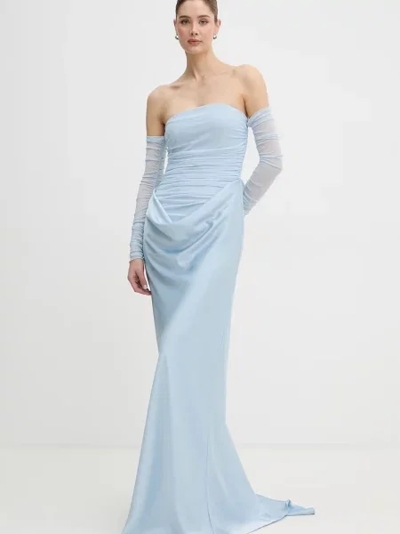 Rotate rochie albastru