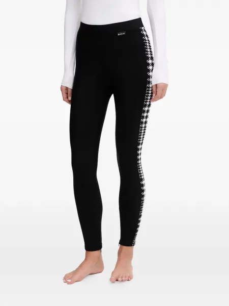 Legginsy Newland w pepitkę czarne