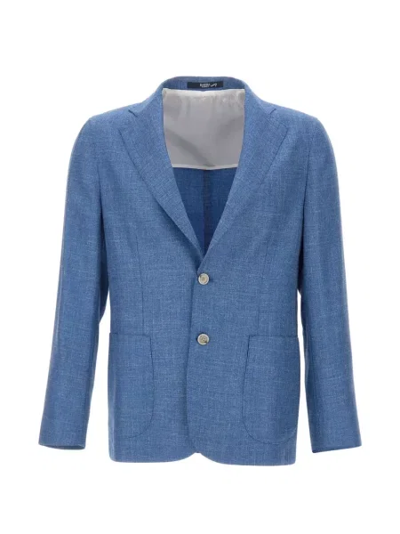 Sacou Barba cu rever albastru