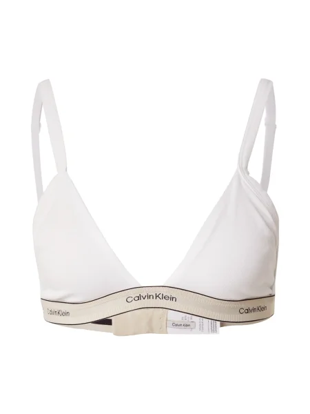 Calvin Klein Underwear Sutien Bralette alb