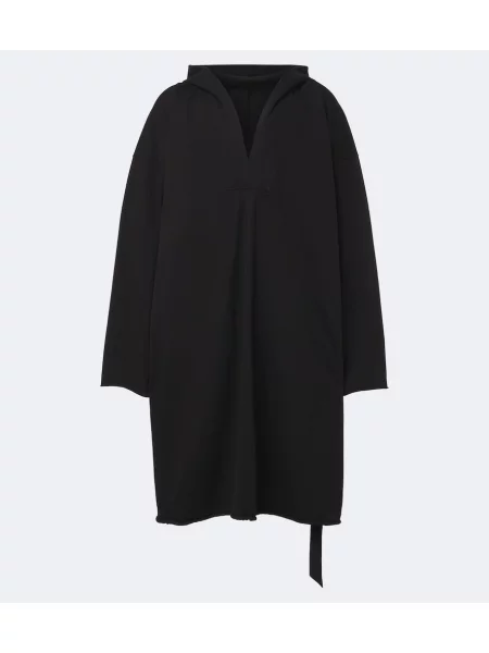 Hanorac cu glugă Rick Owens din jerseu negru