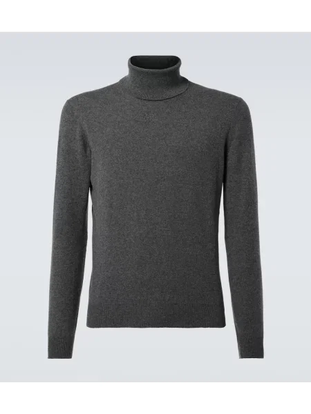 Golf golf Loro Piana z kaszmiru szary