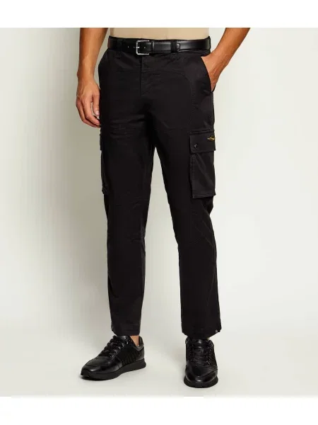 Aeronautica Militare Pantaloni cargo negru