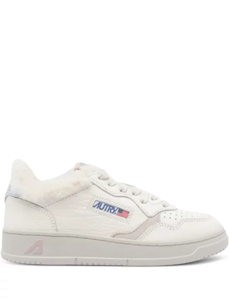 Szőrös sneaker Autry fehér