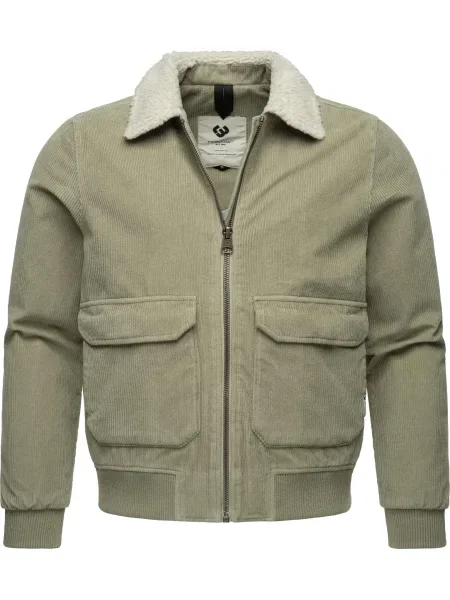 Ragwear Prechodná bunda Aviss / zelená béžová