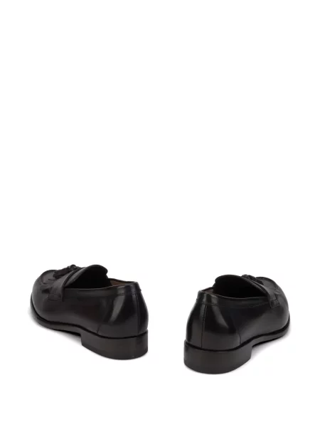 Pantofi loafer Doucal's cu franjuri maro
