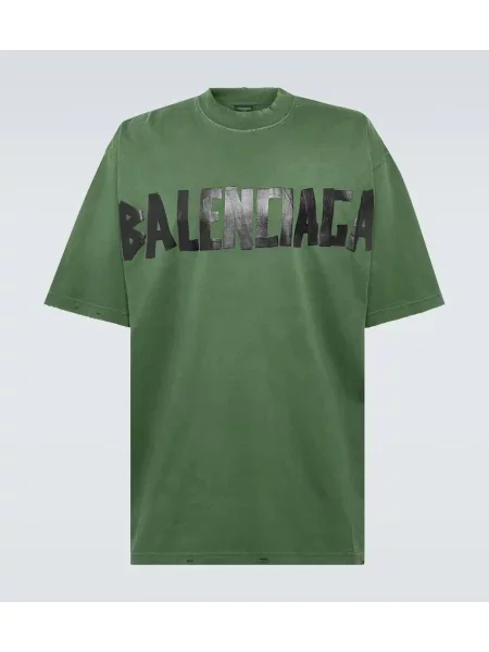 Jersey majica Balenciaga zelena