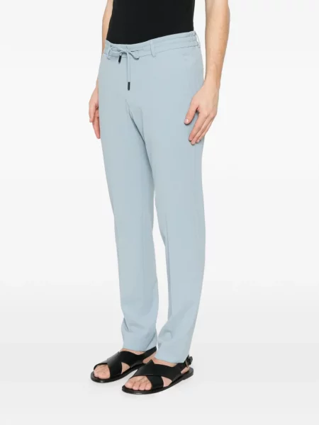 Stahovací šňůrka kalhoty Karl Lagerfeld modré