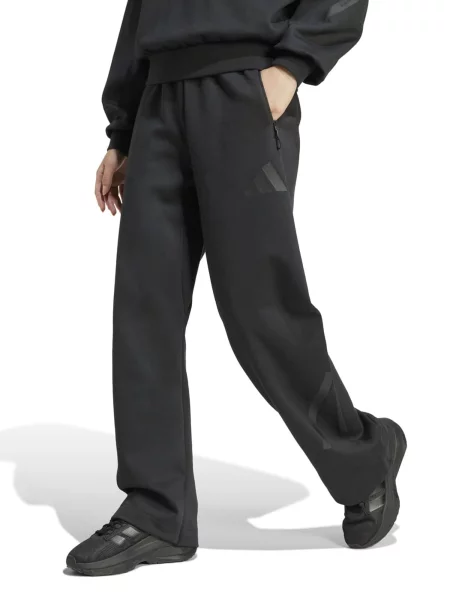 Adidas pantaloni de trening ZNE cu imprimeu negru