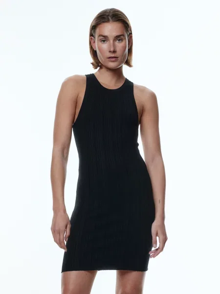 EDITED Rochie tricotat Laurentia' negru