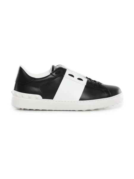 Sneakersy Valentino Garavani skórzane czarne