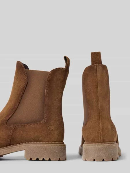 Buty chelsea z naturalnej skóry bydlęcej Tamaris