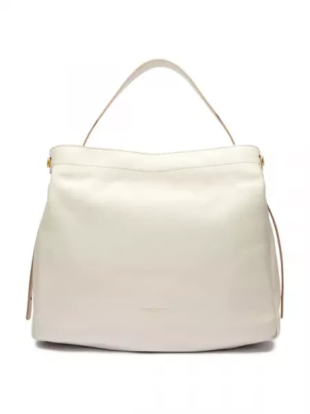 GIANNI CHIARINI De piele geantă shopper Ottavia bej