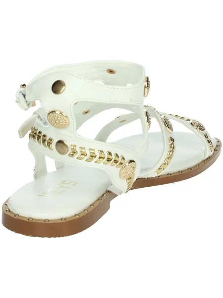 Pantofi Keys alb