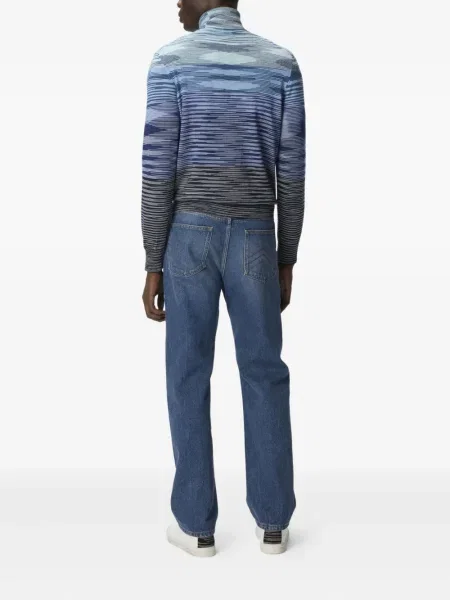 Golf golf Missoni w paski niebieski