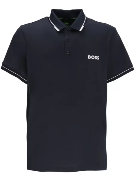 Tricou polo Boss cu imagine