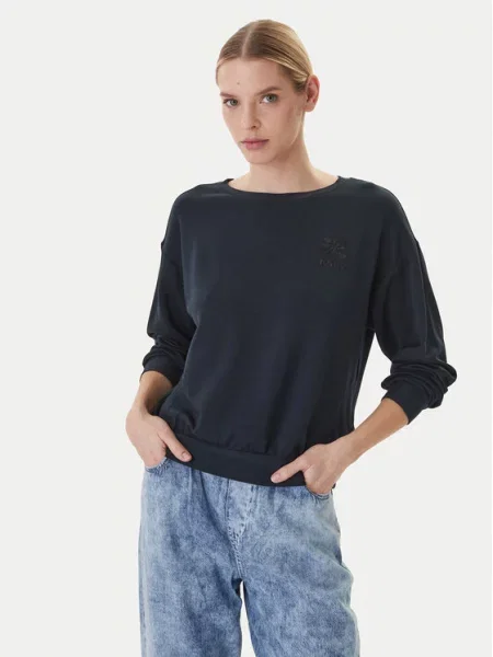 Roxy Світшот Surfing By Moonlight чорний