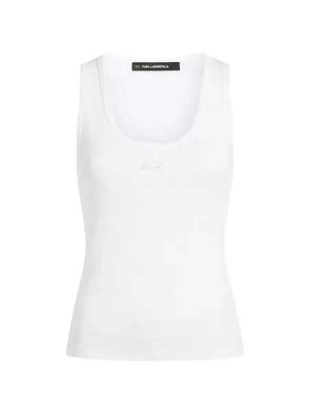 Топ Karl Lagerfeld бяло