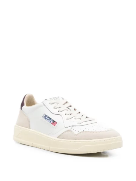 Sneakerși Autry din piele alb