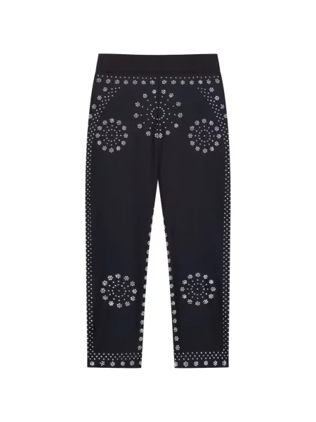 Колоездене панталон Coperni с принт черно